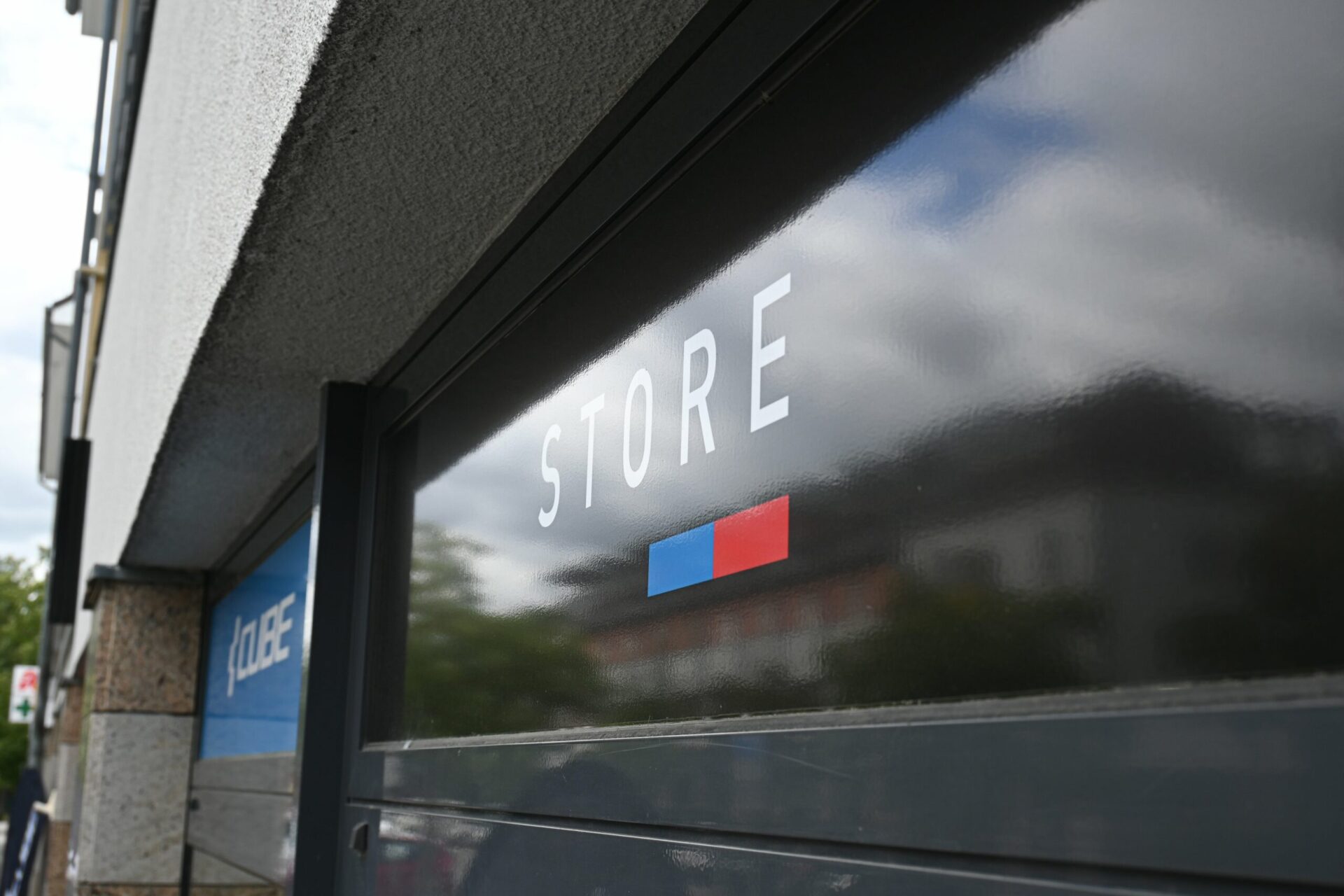 Leuchttransparent CUBE Store